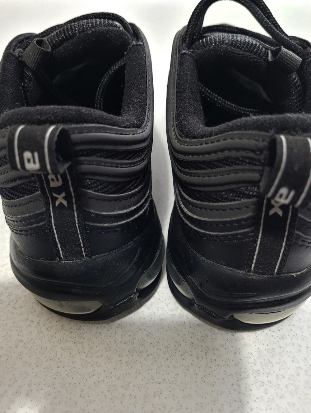 Nike Air Max 97 Women's Sz 8.5 Black Silver Running Shoes DM8347-001 - Picture 4 of 6